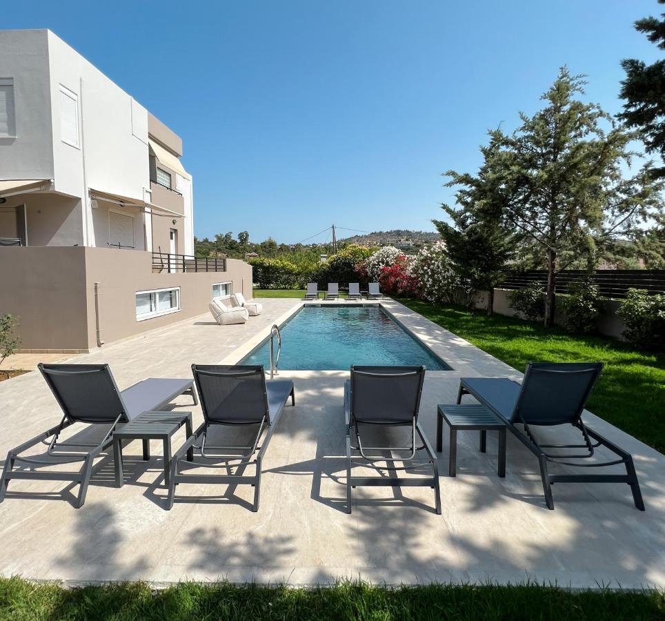 Villa Sweven, Luxury Living Chania 苏达 外观 照片