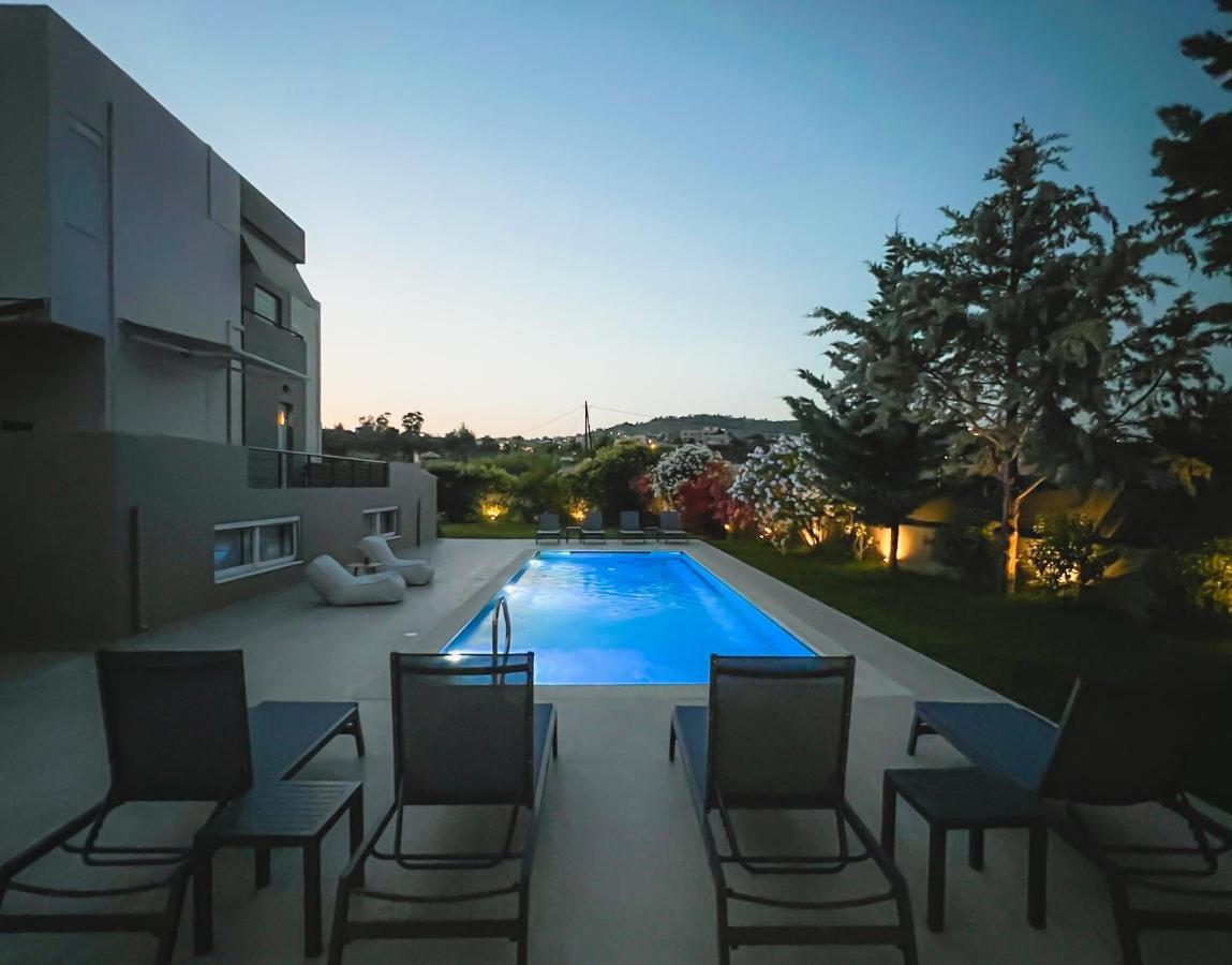 Villa Sweven, Luxury Living Chania 苏达 外观 照片